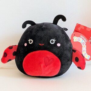 Squishmallow 5" Trudy the Ladybug  Bugs Life Squad Valentine's Day plush…